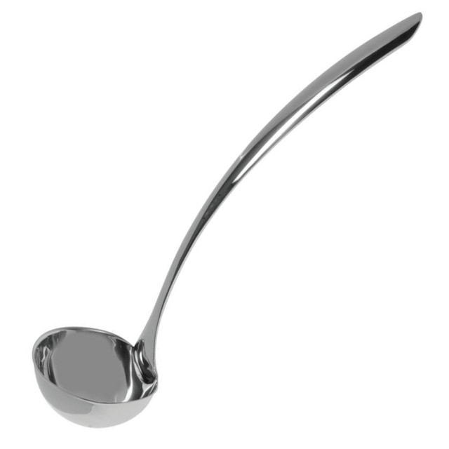 BROWNE 573170 Hoffman Browne Serving Ladles, 15in, 6 Oz, Silver, Case Of 48 Ladles