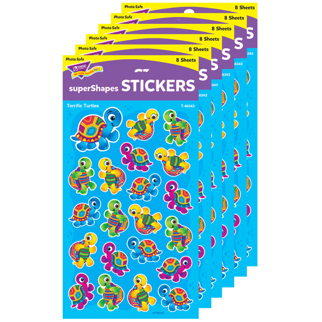 Tiny shaped stickers encourage and delight! Perfect for tracking progress on Incentive Pads and Charts, and spotlighting success on homework. Add pizzazz to graphs, journals, invitations, and so much more. Acid free, nontoxic, and safe for use on photos. Artwork varies by title.  Cute, colorful stickers help spotlight good behavior, boost motivation, and make good habits stick.  Cut sheets for use as party favors and treats, incorporate into craft and art projects.  Super for journaling and scrapbooking! Acid-free, nontoxic, and photo-safe.  Each pack includes 168 stickers in 9 designs. Sold as 6 packs for a total of 1,008 stickers.