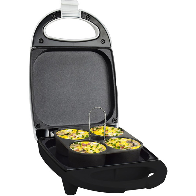 BRENTWOOD APPLIANCES, INC. 995115741M Brentwood Mini Sous Vide Style Egg Bite Maker, White BRENTWOOD APPLIANCES, INC. 995115741M Brentwood Mini Sous Vide Style Egg Bite Maker, White