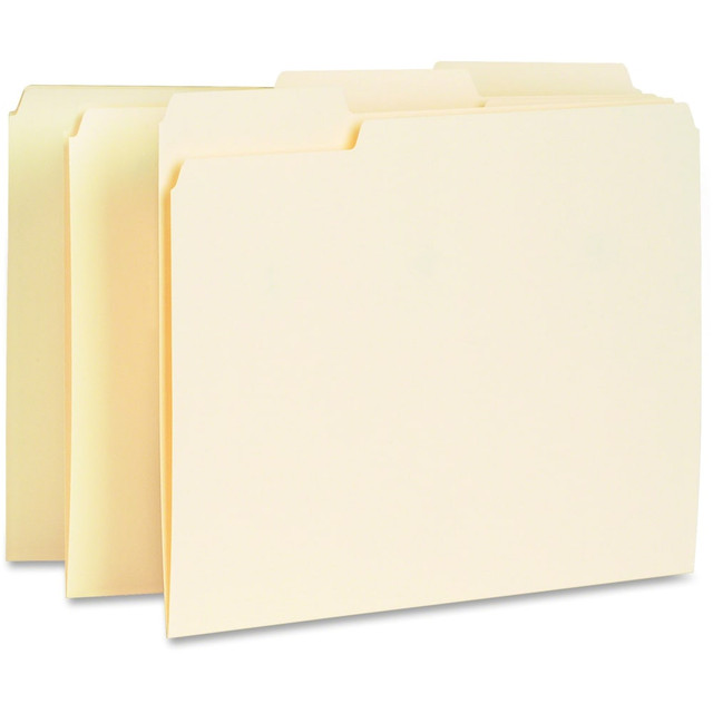 SP RICHARDS 65775 Business Source Manila Interior File Folders, Letter Size, Manila, Box Of 100 Folders