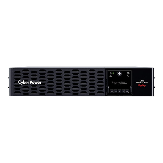 CYBERPOWERPC PR2200RTXL2UHVAN CyberPower Smart App Sinewave PR2200RTXL2UHVAN - UPS (rack-mountable / external) - AC 200-240 V - 2200 Watt - 2200 VA - 6 Ah - Ethernet 10/100, RS-232, USB - output connectors: 6 - active PFC - 2U - black CYBERPOWERPC PR2200RTXL2UHVAN CyberPower Smart App Sinewave PR2200RTXL2UHVAN - UPS (rack-mountable / external) - AC 200-240 V - 2200 Watt - 2200 VA - 6 Ah - Ethernet 10/100, RS-232, USB - output connectors: 6 - active PFC - 2U - black