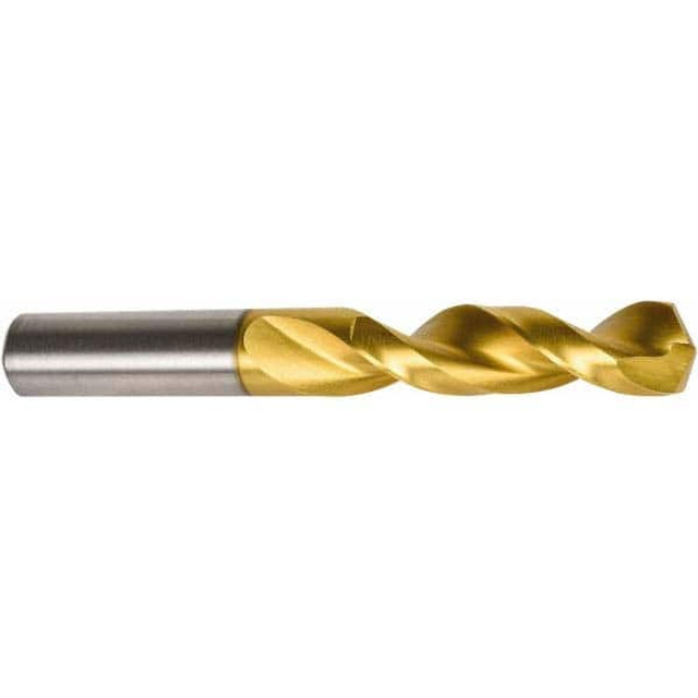 Precision Twist Drill 5996965 Screw Machine Length Drill Bit: 0.4688" Dia, 135 °, High Speed Steel