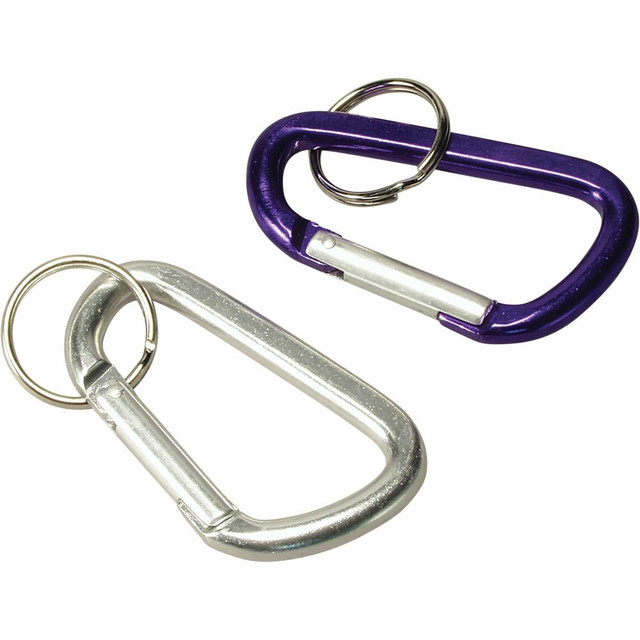 BAUMGARTENS 41020 Key Ring - Metal - Orange, Silver, Blue, Purple - 1 Each BAUMGARTENS 41020 Key Ring - Metal - Orange, Silver, Blue, Purple - 1 Each