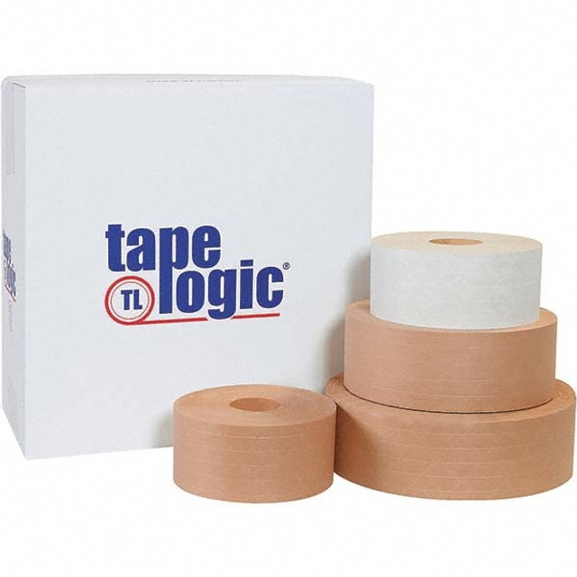 Tape Logic T9067200 Packing Tape: 375' Long, Water-Activated Adhesive