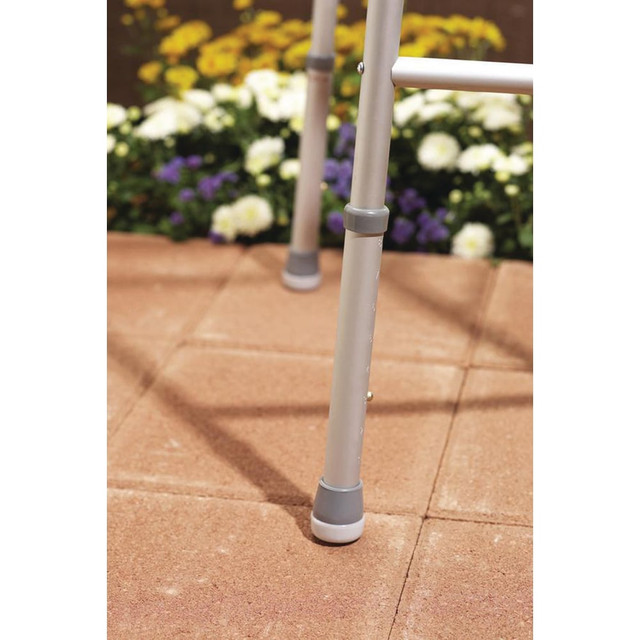 MEDLINE INDUSTRIES, INC. G07904 Medline Guardian Walker Glide Caps, Gray, Case Of 6 Pairs MEDLINE INDUSTRIES, INC. G07904 Medline Guardian Walker Glide Caps, Gray, Case Of 6 Pairs