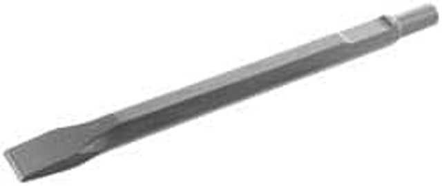 Made in USA 5216 Hammer & Chipper Replacement Chisel: Spade, 4-1/2" Head Width, 15-1/2" OAL, 1-1/4" Shank Dia
