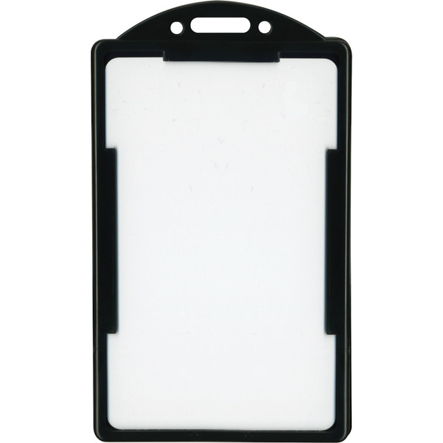 ADVANTUS CORP. 75657 Advantus ID Card Holder - Support 2.13in x 3.38in Media - Vertical - Black - 25 / Pack ADVANTUS CORP. 75657 Advantus ID Card Holder - Support 2.13in x 3.38in Media - Vertical - Black - 25 / Pack