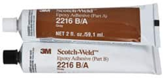 3M 7000000812 Two-Part Epoxy: 2 oz, Tube Adhesive