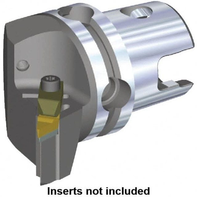 Kennametal 3747064 Modular Turning & Profiling Cutting Unit Head: Size KM50, 50 mm Head Length, Left Hand