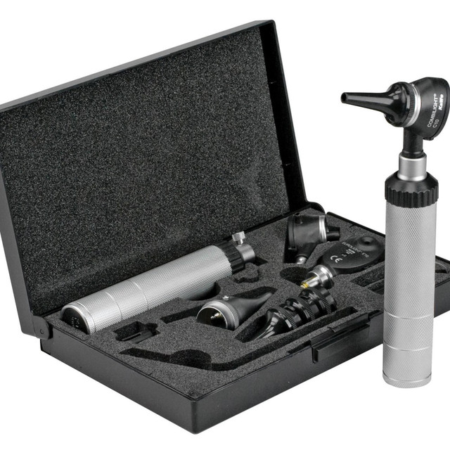 MABIS HEALTHCARE, INC. 20-816-000 KaWe COMBILIGHT C10 Otoscope And EUROLIGHT E10 Ophthalmoscope Basic Kit, Silver