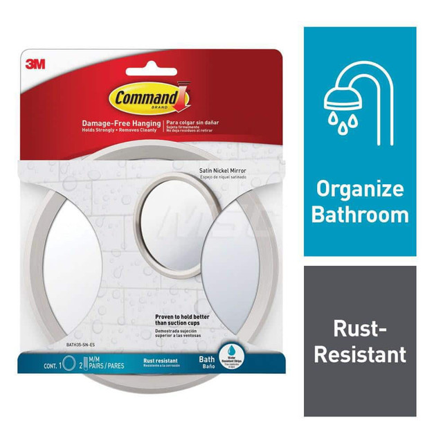 3M Washroom Mirrors; Framed: Yes; Mirror Material: Plastic; Mirror Height: 6.82; Mirror Width: 6.82; Mirror Thickness: 0.4; Theft Resistant: No 7100085086 3M Washroom Mirrors; Framed: Yes; Mirror Material: Plastic; Mirror Height: 6.82; Mirror Width: 6.82; Mirror Thickness: 0.4; Theft Resistant: No 7100085086