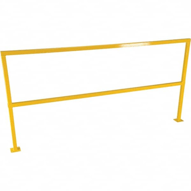 Vestil SQ-84 Hand Rail: Yellow, Steel