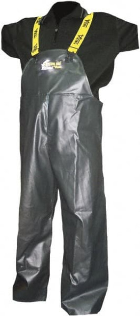 Viking 7110P-XL Rain Bib Overalls: Size X-Large, Polyester & Polyvinylchloride