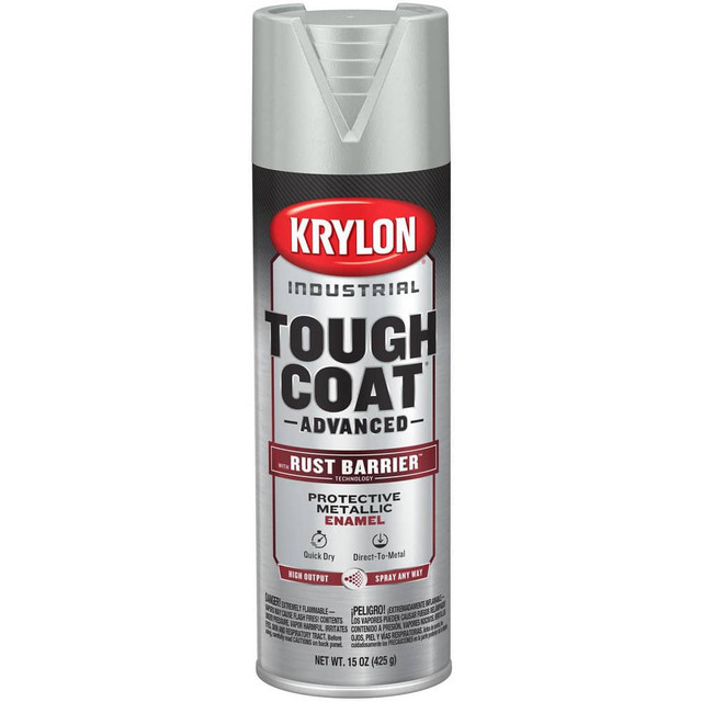 Krylon K00159008 Spray Paints; Product Type: Rust-Preventive Acrylic Alkyd Enamel ; Type: Acrylic Alkyd Enamel Spray Paint ; Color: Aluminum ; Finish: Gloss ; Color Family: Metallic ; Container Size (oz.): 15.000