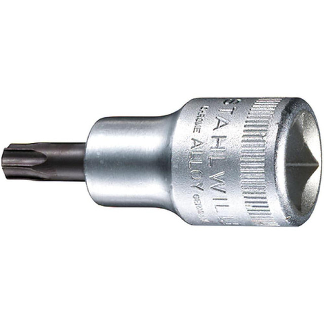 Stahlwille 03100020 Hand Hex & Torx Bit Sockets; Socket Type: Torx Bit Socket ; Drive Size (Fractional Inch): 1/2 ; Hex Size (mm): 0.000 ; Torx Size: T20 ; Bit Length (mm): 17.00 ; Insulated: No