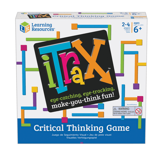 LEARNING RESOURCES, INC. LER9279 Learning Resources iTrax Critical Thinking Game, 8in x 8in