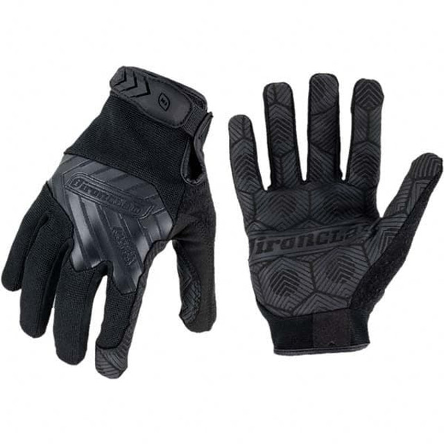 ironCLAD IEXT-GBLK-22-S Cut-Resistant Gloves: ANSI Cut A1, Nitrile, Series COMMAND TACTICAL GRIP