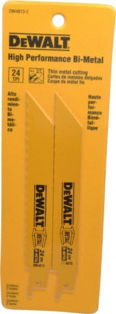 DeWALT DW4813-2 Reciprocating Saw Blade: Bi-Metal