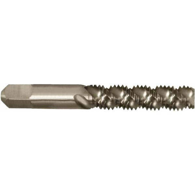 Greenfield Threading 367339 Spiral Flute Tap: #10-32 UNF, 3 Flutes, Bottoming, 2B Class of Fit, High Speed Steel, Bright/Uncoated