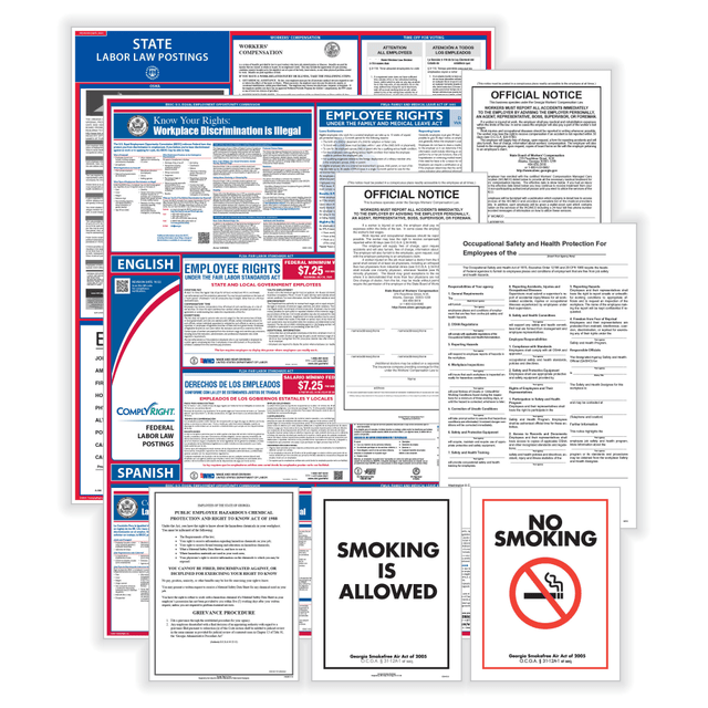 TAX FORMS PRINTING, INC. U1200CBOPSECAR ComplyRight Public Sector Federal (Bilingual) And State (English) Labor Law 1-Year Poster Service, Arkansas TAX FORMS PRINTING, INC. U1200CBOPSECAR ComplyRight Public Sector Federal (Bilingual) And State (English) Labor Law 1-Year Poster Service, Arkansas