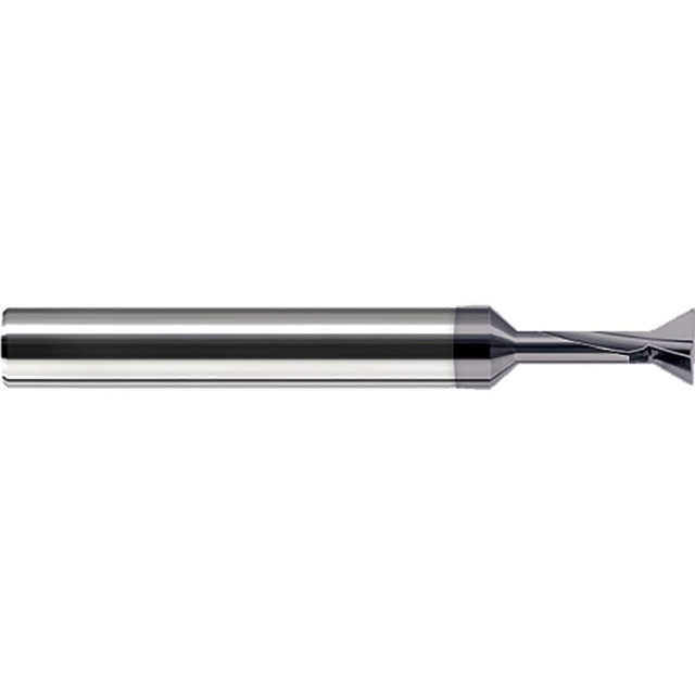 Harvey Tool 925316-C3 Dovetail Cutter: 60 °, 1/4" Cut Dia, 1/8" Cut Width, Solid Carbide