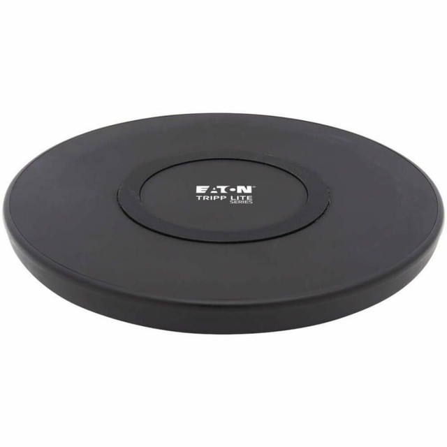 TRIPP LITE U280-Q01FL-BK Eaton Tripp Lite Series Wireless Phone Charger - 10W, Qi Certified, Apple and Samsung Compatible, Black - Wireless charging pad - 10 Watt - 1.1 A - black - for P/N: U280-W01-QC3-1, U280-W02-A1C1 TRIPP LITE U280-Q01FL-BK Eaton Tripp Lite Series Wireless Phone Charger - 10W, Qi Certified, Apple and Samsung Compatible, Black - Wireless charging pad - 10 Watt - 1.1 A - black - for P/N: U280-W01-QC3-1, U280-W02-A1C1