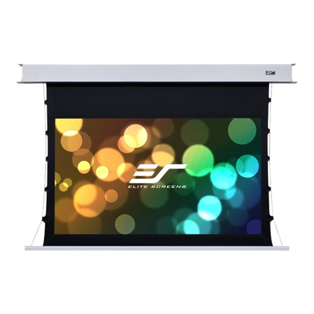 ELITE SCREENS INC. Elite ETB100HW2-E8  Screens Evanesce Tension B Series ETB100HW2-E8 - Projection screen - ceiling mountable, in-ceiling mountable - motorized - 110 V - 100in (100 in) - 16:9 - CineWhite - white