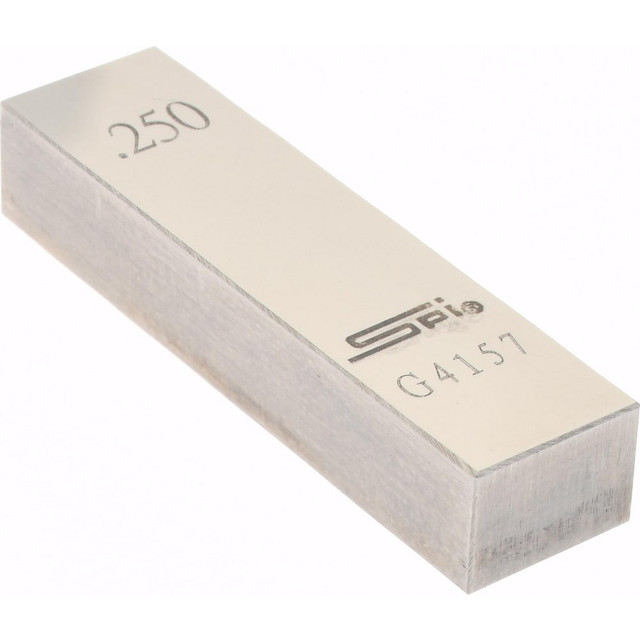 SPI 12-702-7 Rectangle Steel Gage Block: 0.25", Grade 0