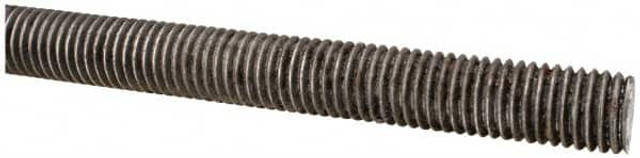 MSC 01136 Threaded Rod: 5/8-11, 6' Long, Low Carbon Steel