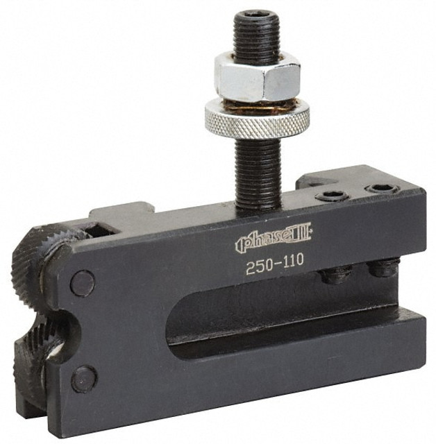 Phase II 250-110 Lathe Tool Post Holder: Series AXA, Number 10, Knurling, Turning & Facing Holder