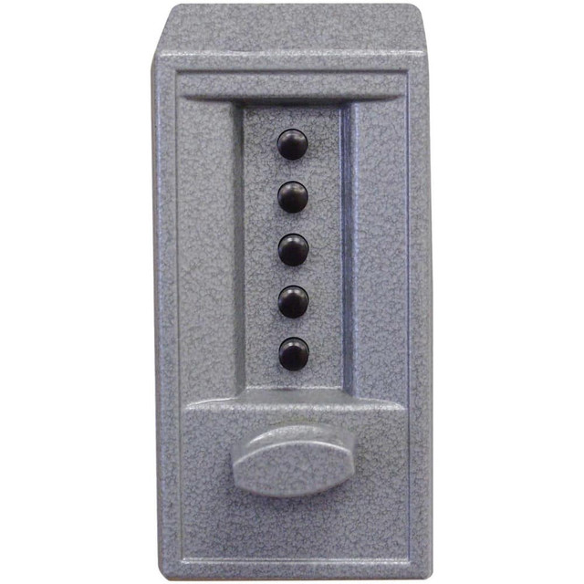 Dorma Kaba 6204-86-41 Knob Locksets; Type: Entrance ; Key Type: Keyed Different ; Material: Metal ; Finish/Coating: Gray; Satin Chrome ; Compatible Door Thickness: 1-3/8" to 2-1/4" ; Backset: 2.75