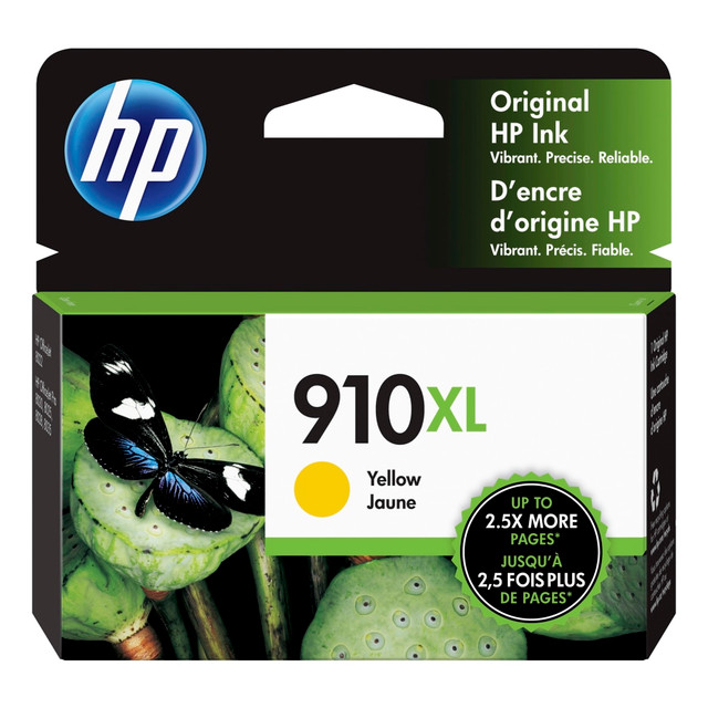 HP INC. 3YL64AN HP 910XL Yellow High-Yield Ink Cartridge