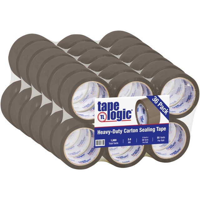 B O X MANAGEMENT, INC. T901291T Tape Logic Acrylic Sealing Tape, 3in Core, 2in x 55 Yd., Tan, Pack Of 36 B O X MANAGEMENT, INC. T901291T Tape Logic Acrylic Sealing Tape, 3in Core, 2in x 55 Yd., Tan, Pack Of 36