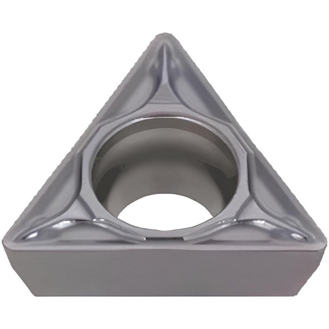 Tungaloy 6890203 Turning Inserts; Insert Style: TPMT ; Insert Size Code: 21.51 ; Insert Shape: Triangle ; Included Angle: 60degree ; Inscribed Circle (Decimal Inch): 0.2500 ; Corner Radius (Decimal Inch): 0.0157