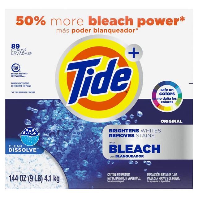 Tide PGC84998CT Laundry Detergent: Powder, 144 oz