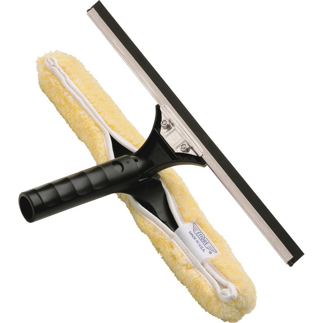 STECCONE PRODUCTS COMPANY ETO71101 Ettore Stainless BackFlip Cleaning Tool - 10in Blade - 3in Height x 11.8in Width x 8.8in Length - Light Weight, Grooved Handle, Fatigue Resistant - Stainless Steel - 1Each