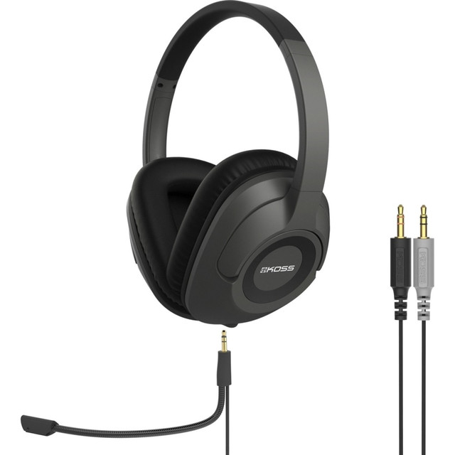 KOSS CORPORATION Koss SB42  SB42 Headset - Stereo - Wired - 20 Hz - 20 kHz - Over-the-head - Binaural - Circumaural - 8 ft Cable