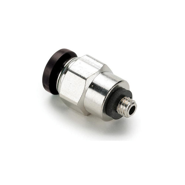 Parker 68PLP-2-0 Push-To-Connect Tube to Male & Tube to Male UNF Tube Fitting: Male Connector, #10-32 Thread, 1/8" OD