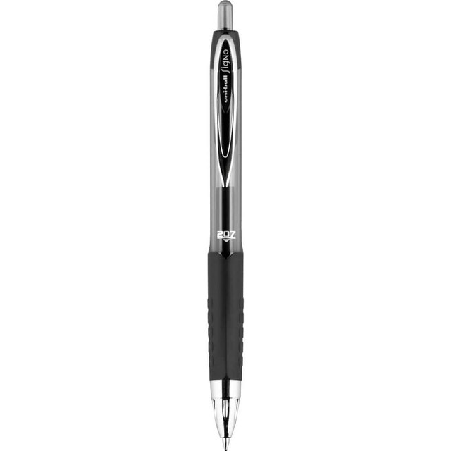 Uni-Ball 61257 Retractable Pen: 0.5 mm Tip, Red Ink