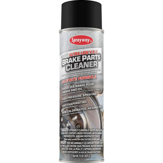 Sprayway SW069 Brake Parts Cleaner: 15 oz, Can