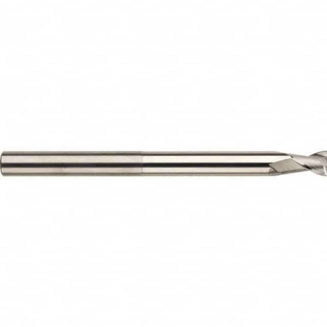 SGS 44609 Square End Mill:  0.2362" Dia, 0.3937" LOC, 0.2362" Shank Dia, 2 Flutes, Solid Carbide