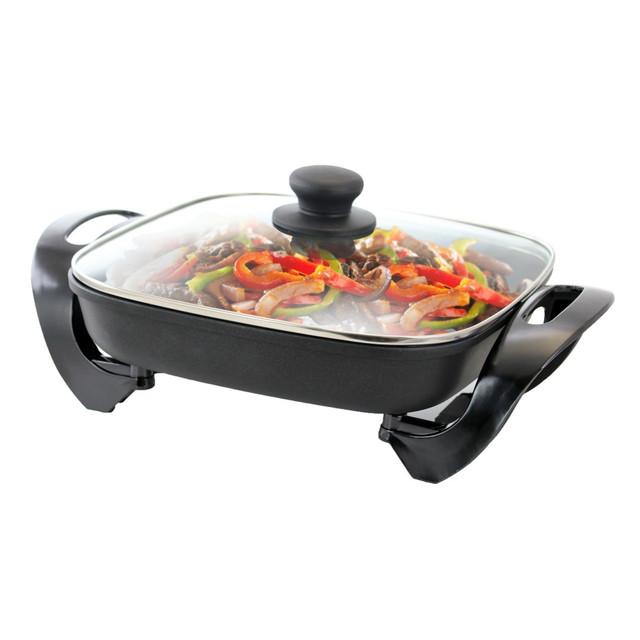 CRYSTAL PROMOTIONS 99595681M Better Chef Non-Stick Electric Skillet, Black CRYSTAL PROMOTIONS 99595681M Better Chef Non-Stick Electric Skillet, Black