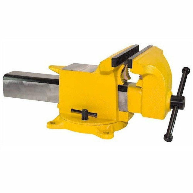 Yost Vises 56429 Bench & Pipe Combination Vise: 10" Jaw Width, 10" Jaw Opening, 4" Throat Depth