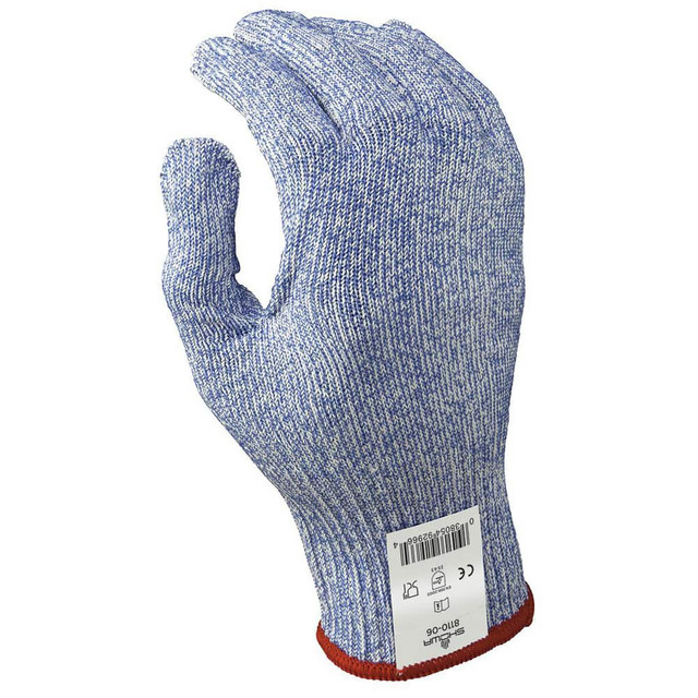 SHOWA 8110-08 Cut & Puncture Resistant Gloves; Glove Type: Cut & Puncture-Resistant ; Primary Material: HPPE ; Women's Size: Small ; Men's Size: Medium ; Color: Blue; White ; Lining Material: HPPE
