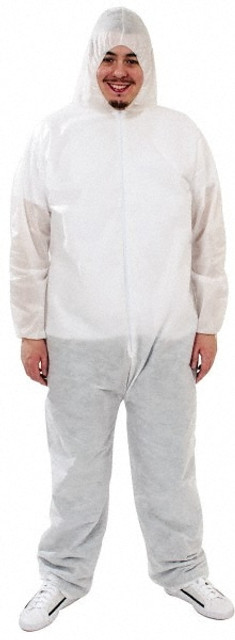 PRO-SAFE DC-SMS-3XL45W-E Non-Disposable Rain & Chemical-Resistant Coveralls: SMS