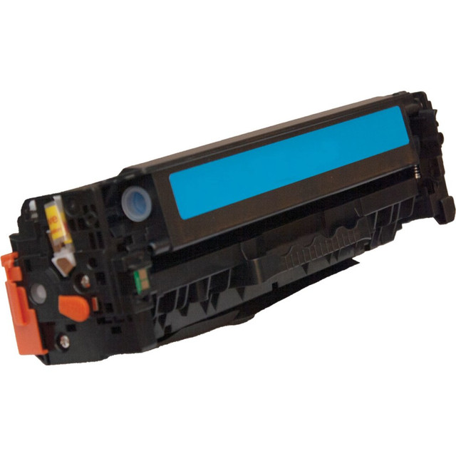 VOLK PACKAGING CORPORATION CF381A CMA M&A Global Cartridges Remanufactured Cyan Laser Toner Cartridge for HP 312A (CF381A CMA), Standard Yield up to 2700 Pages