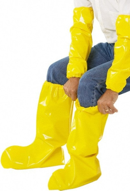 PolyConversions 49555 Boot Cover: Chemical-Resistant, Polyolefin, Yellow