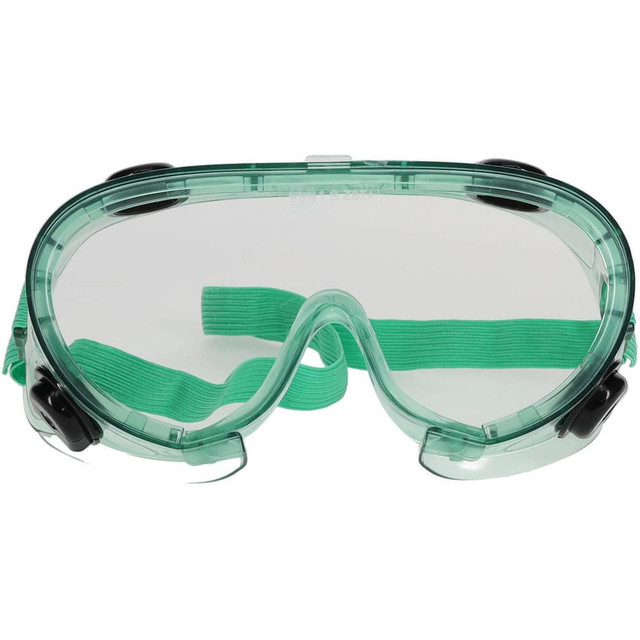 PRO-SAFE S0736 Safety Goggles: Chemical Splash, Uncoated, Clear Polycarbonate Lenses