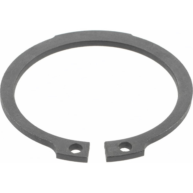 Rotor Clip DSH-42ST PD External Retaining Ring: 39.5 mm Groove Dia, 42 mm Shaft Dia, Spring Steel