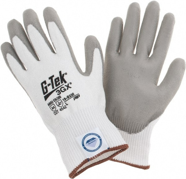 PIP 19-D330/L Cut-Resistant Gloves: Size L, ANSI Cut A4, Dyneema